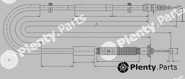 Sonova CM02760 — Cable Pull, parking brake