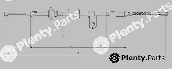 Sonova CM01340 — Cable Pull, parking brake