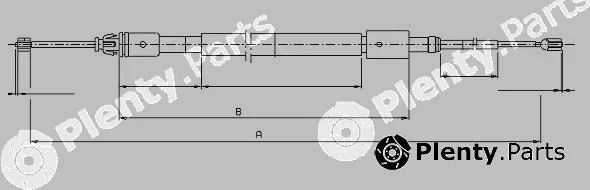 Sonova CM02290 — Cable Pull, parking brake