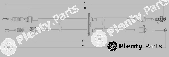 Sonova CC00300 — Cable Pull, manual transmission