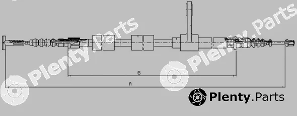Sonova CM00180 — Cable Pull, parking brake