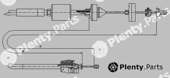 Sonova CF00080 — Cable Pull, clutch control