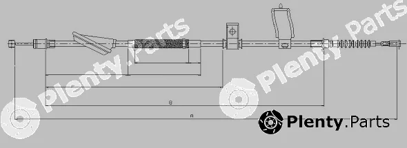 Sonova CM01380 — Cable Pull, parking brake