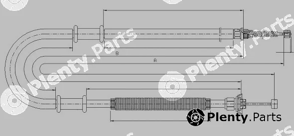 Sonova CM03940 — Cable Pull, parking brake