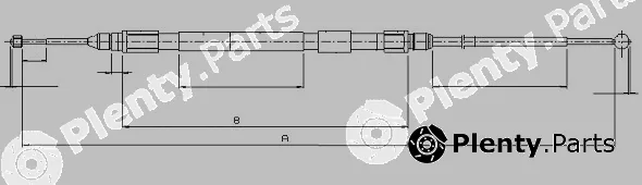 Sonova CM01020 — Cable Pull, parking brake