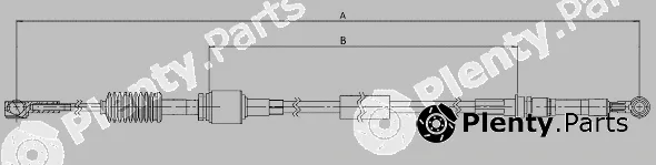 Sonova CC00496 — Cable Pull, manual transmission