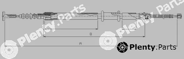 Sonova CM03640 — Cable Pull, parking brake