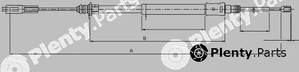 Sonova CM02020 — Cable Pull, parking brake