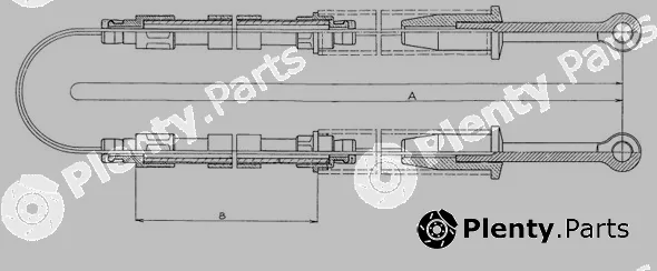 Sonova CM07900 — Cable Pull, parking brake