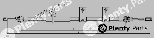 Sonova CM03390 — Cable Pull, parking brake
