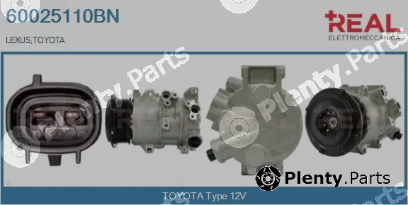 Real 60025110BN — Compressor, air conditioning