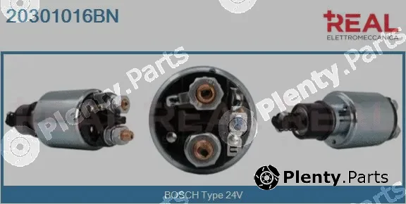 Real 20301016BN — Solenoid Switch, starter