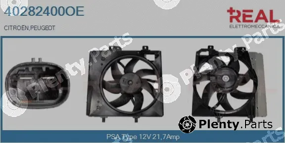 Real 40282400OE — Electric Motor, radiator fan