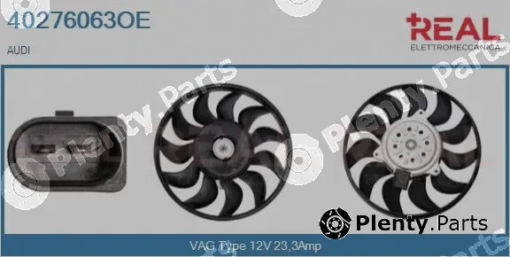 Real 40276063OE — Fan, engine cooling
