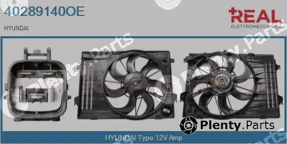 Real 40289140OE — Electric Motor, radiator fan