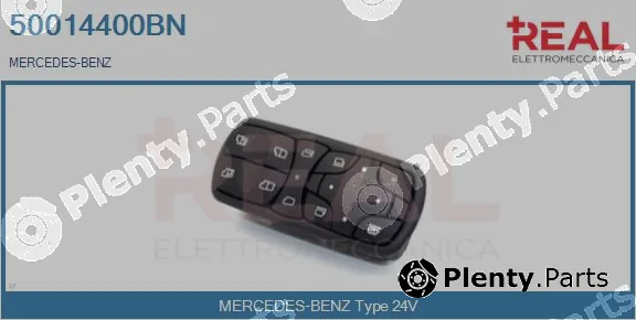 Real 50014400BN — Switch, window regulator