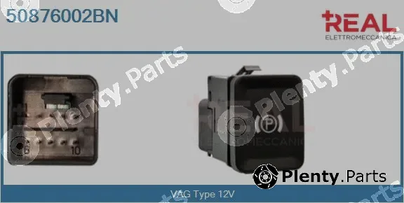 Real 50876002BN — Switch, park brake actuation