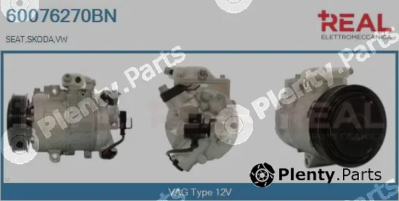 Real 60076270BN — Compressor, air conditioning
