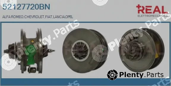 Real 52127720BN — Core assembly, turbocharger
