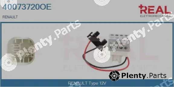 Real 40073720OE — Resistor, interior blower