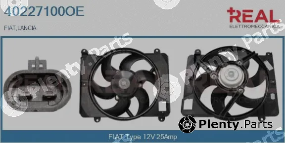 Real 40227100OE — Electric Motor, radiator fan