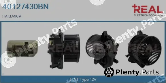 Real 40127430BN — Interior Blower