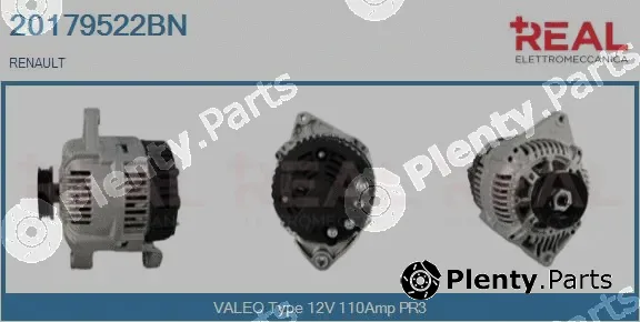 Real 20179522BN — Alternator