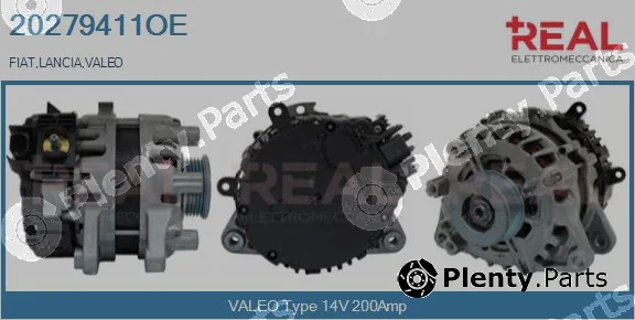Real 20279411OE — Alternator, starter