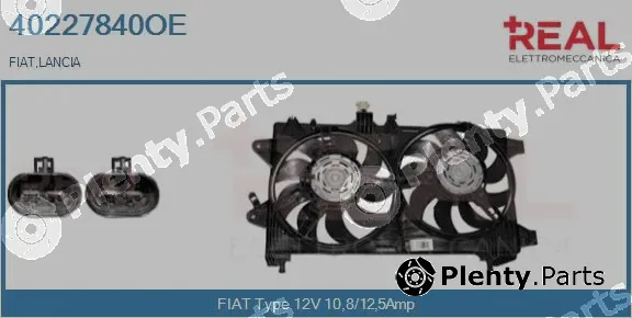 Real 40227840OE — Electric Motor, radiator fan