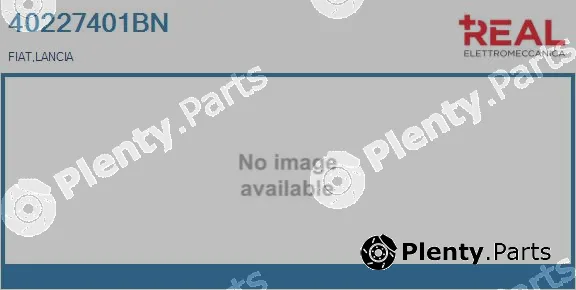 Real 40227401BN — Electric Motor, radiator fan