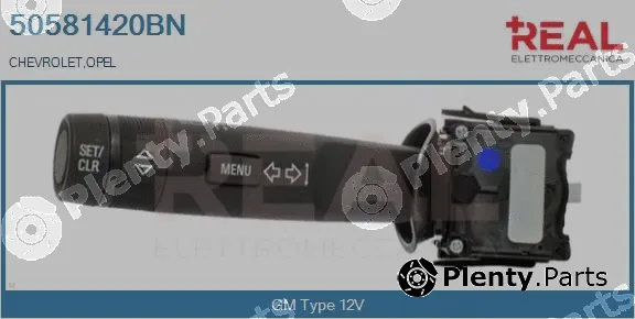 Real 50581420BN — Steering Column Switch