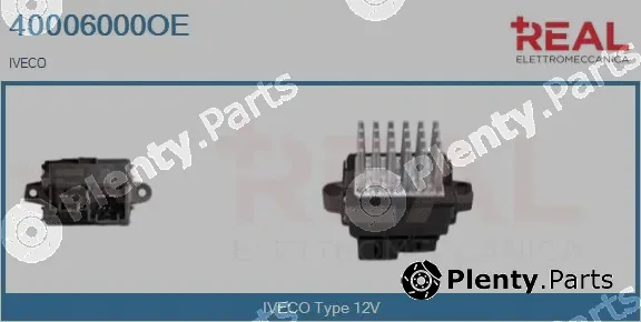 Real 40006000OE — Resistor, interior blower