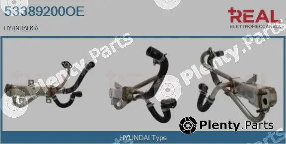 Real 53389200OE — Cooler, exhaust gas recirculation