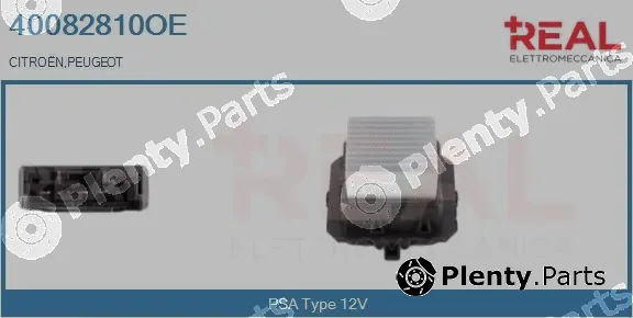 Real 40082810OE — Resistor, interior blower