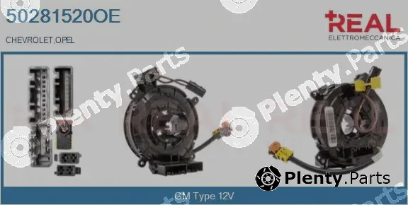 Real 50281520OE — Clockspring, airbag
