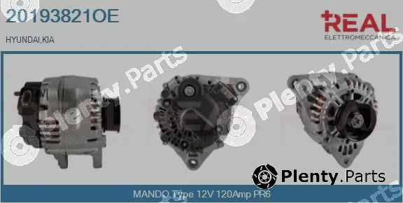 Real 20193821OE — Alternator
