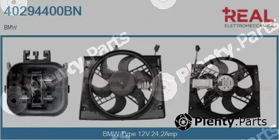 Real 40294400BN — Electric Motor, radiator fan