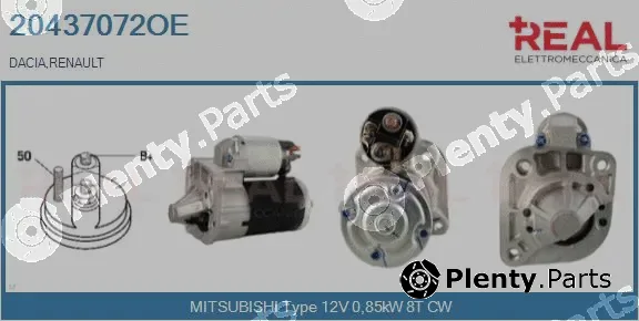Real 20437072OE — Starter