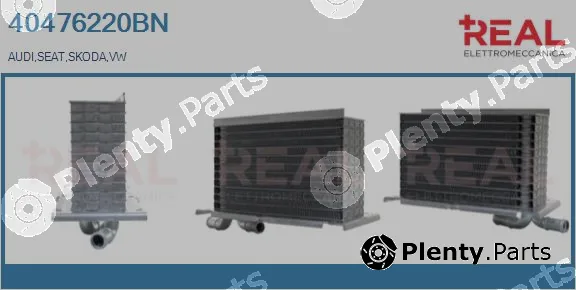 Real 40476220BN — Oil Cooler, engine oil