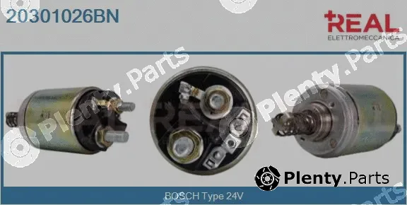 Real 20301026BN — Solenoid Switch, starter