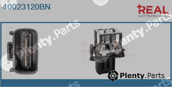 Real 40023120BN — Series resistor, electric motor (radiator fan)