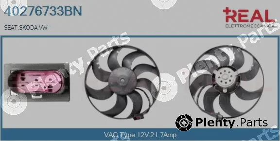 Real 40276733BN — Fan, engine cooling