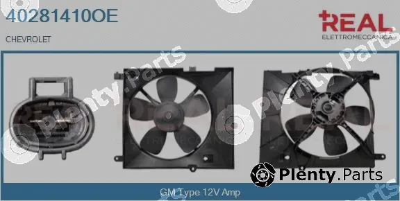Real 40281410OE — Electric Motor, radiator fan