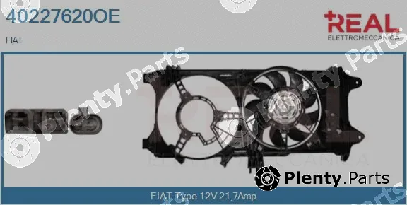 Real 40227620OE — Electric Motor, radiator fan