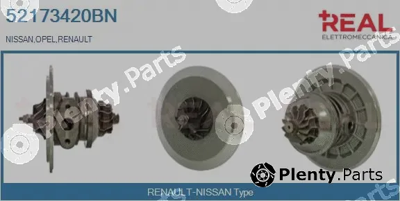Real 52173420BN — Core assembly, turbocharger