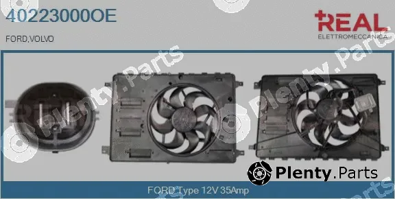 Real 40223000OE — Electric Motor, radiator fan