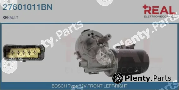 Real 27601011BN — Wiper Motor