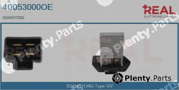 Real 40053000OE — Resistor, interior blower