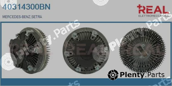 Real 40314300BN — Clutch, radiator fan