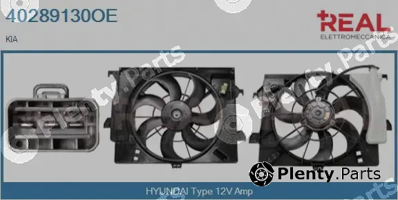 Real 40289130OE — Electric Motor, radiator fan